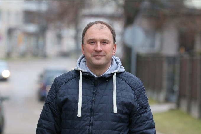 FK “Smiltene/BJSS” treneris, LFF Vidzemes Futbola centra vadītājs Andis Rozītis kandidē uz Latvijas Futbola federācijas valdes locekļa amatu.                         
Autors:  SANTA SINKA