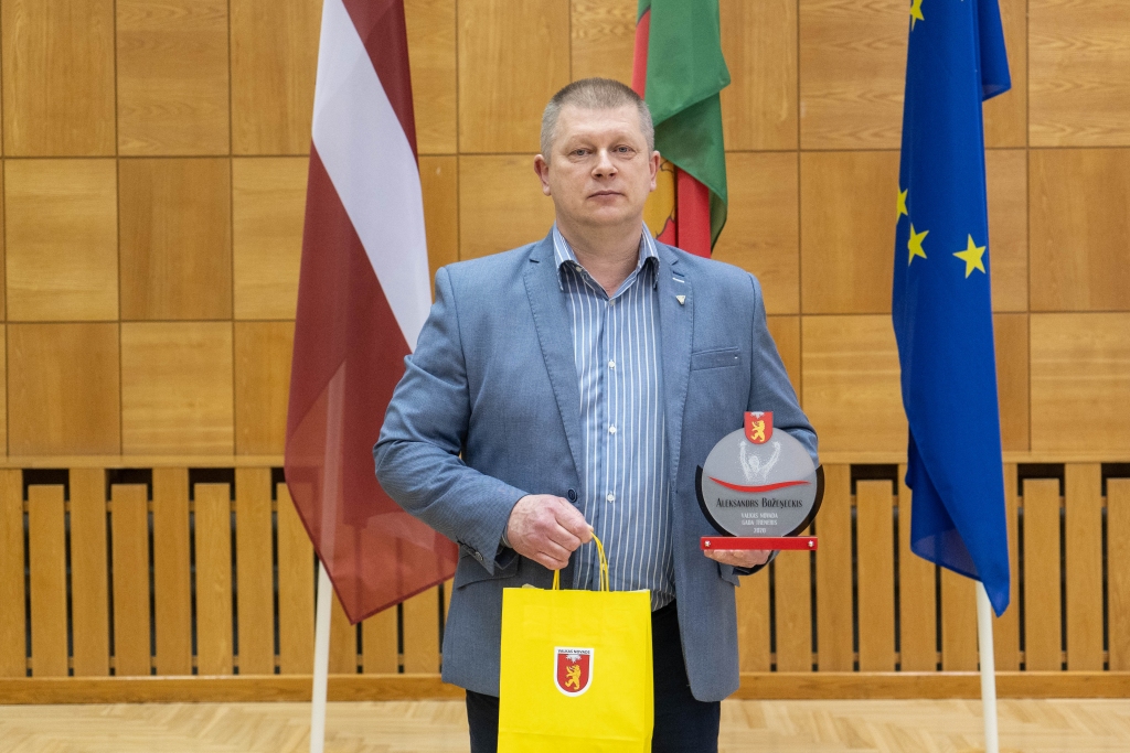 2020.gada Valkas novada gada treneris Aleksandrs Božeņeckis
Autors: Roberts Johansons