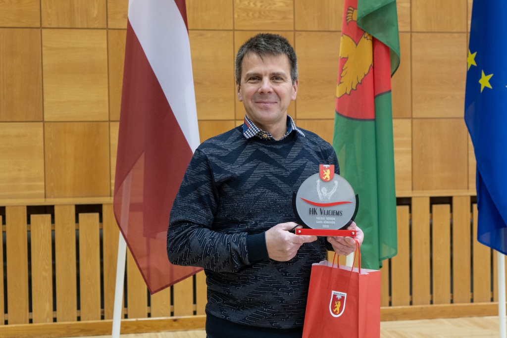 Valkas novada gada komandas balvu HK 