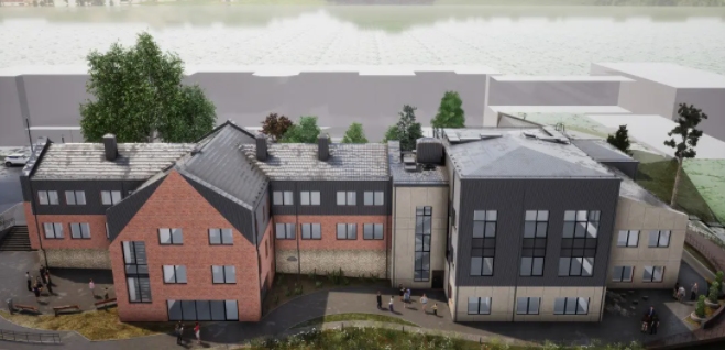 Projekta vizualizācija.
Autors: smiltene.lv