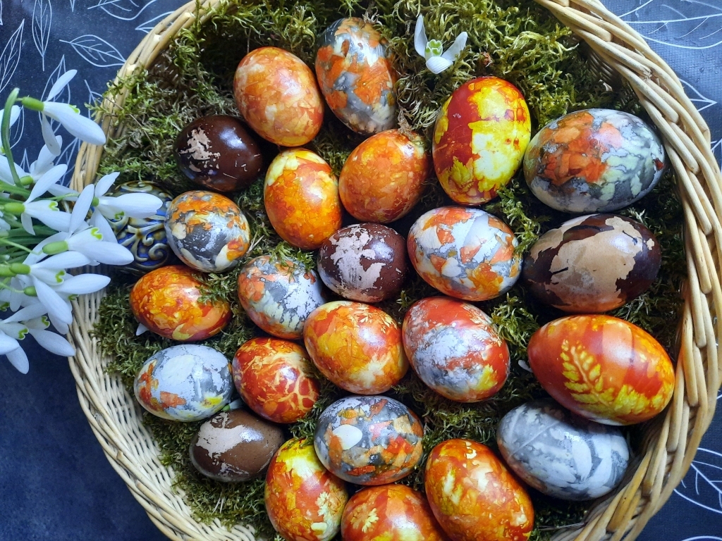 Ilzes Cīrules ģimenes Lieldienu oliņas no Ērģemes.
Autors: Ilze Cīrule