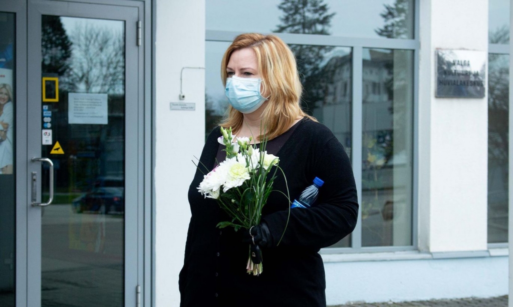 Valgas pagasta vadītāja Monika Rogenbauma.
Autors: Tīts Loims