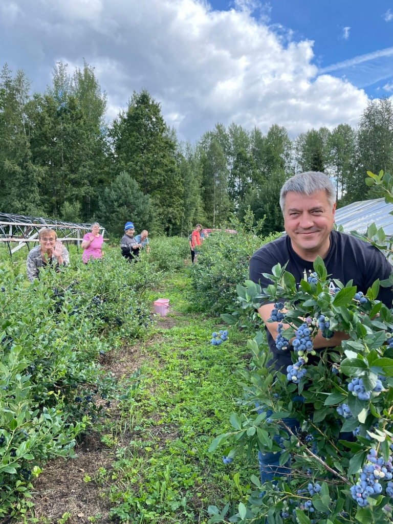 Pagājušonedēļ Aivars Damroze kopā ar vairākiem senioriem (no pansionāta un pusceļa mājas) devās lasīt krūmmellenes. 
                                                                       
Autors: No Aivara Damrozes personīgā arhīva