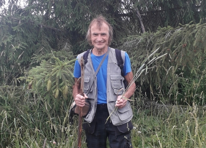 Laika zīmju vērotājs Vilis Bukšs šajās dienās dodas pārgājienos, atklājot dabā arvien ko skaistu.                                   
Autors: No Viļa Bukša personīgā arhīva