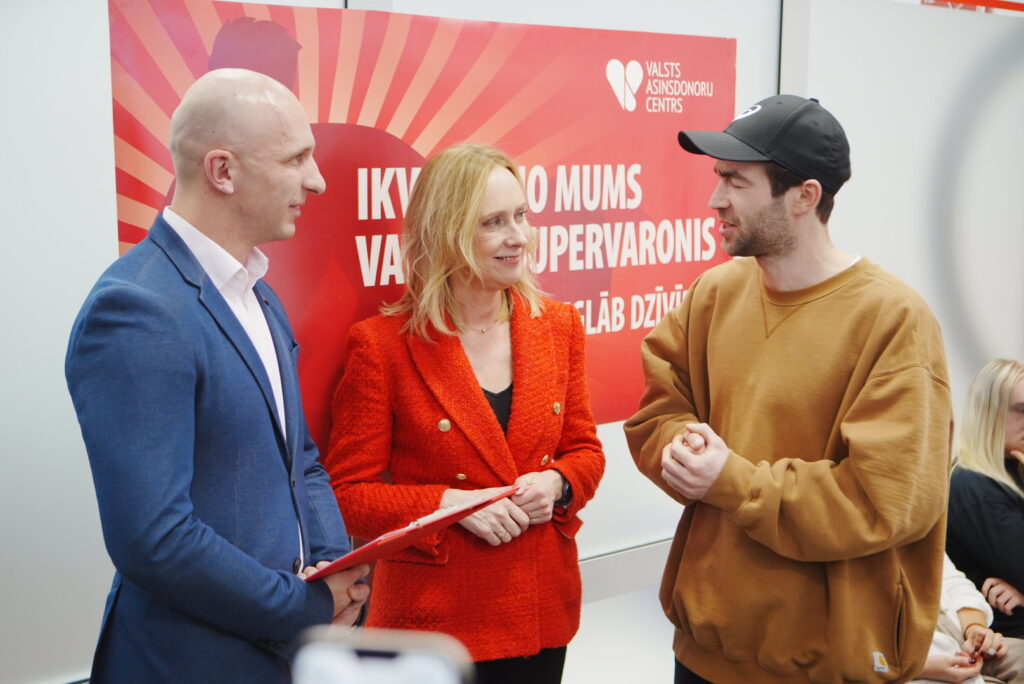 Autors: Valsts asinsdonoru centra publicitātes foto