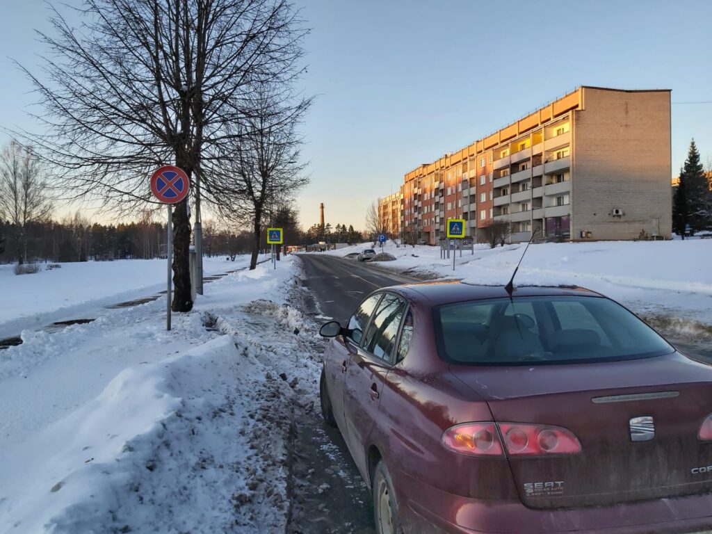 Sadursmes Ausekļa ielā sekas. Aculiecinieka foto.