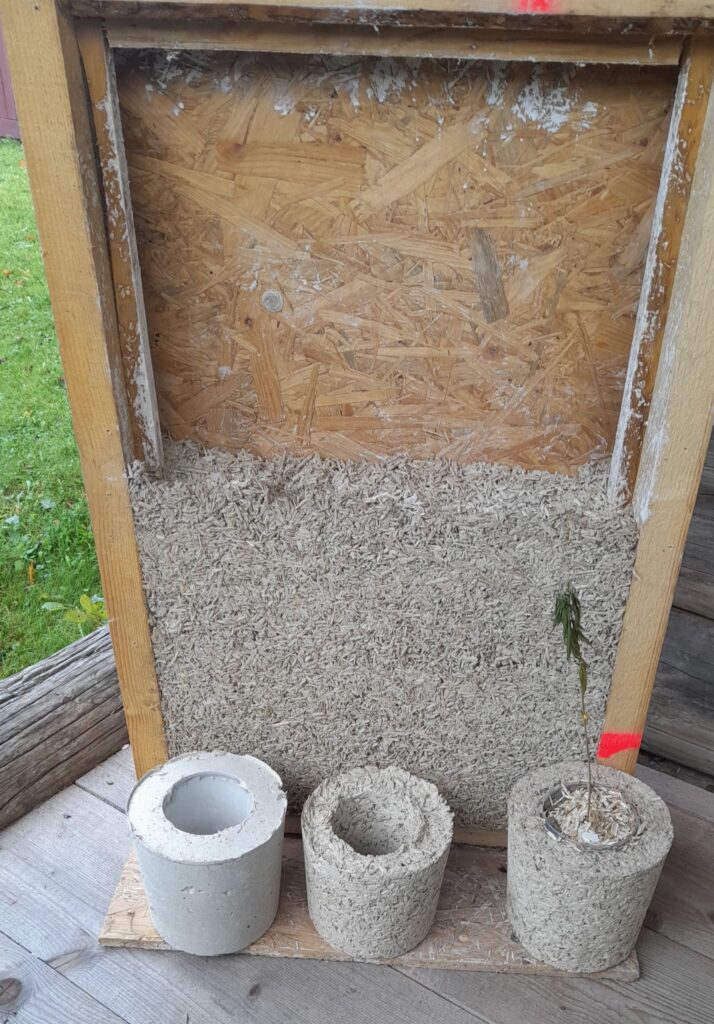 UZSKATES LĪDZEKLIS, kā pārstrādātas kaņepes var izmantot ēku siltināšanā.