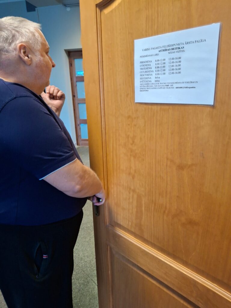 Autors: Uz pieņemšanu Variņu feldšerpunktā ieradies Andris Maļejevs.