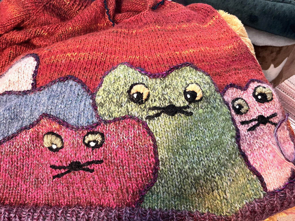 Jaka pēc izšūšanas.