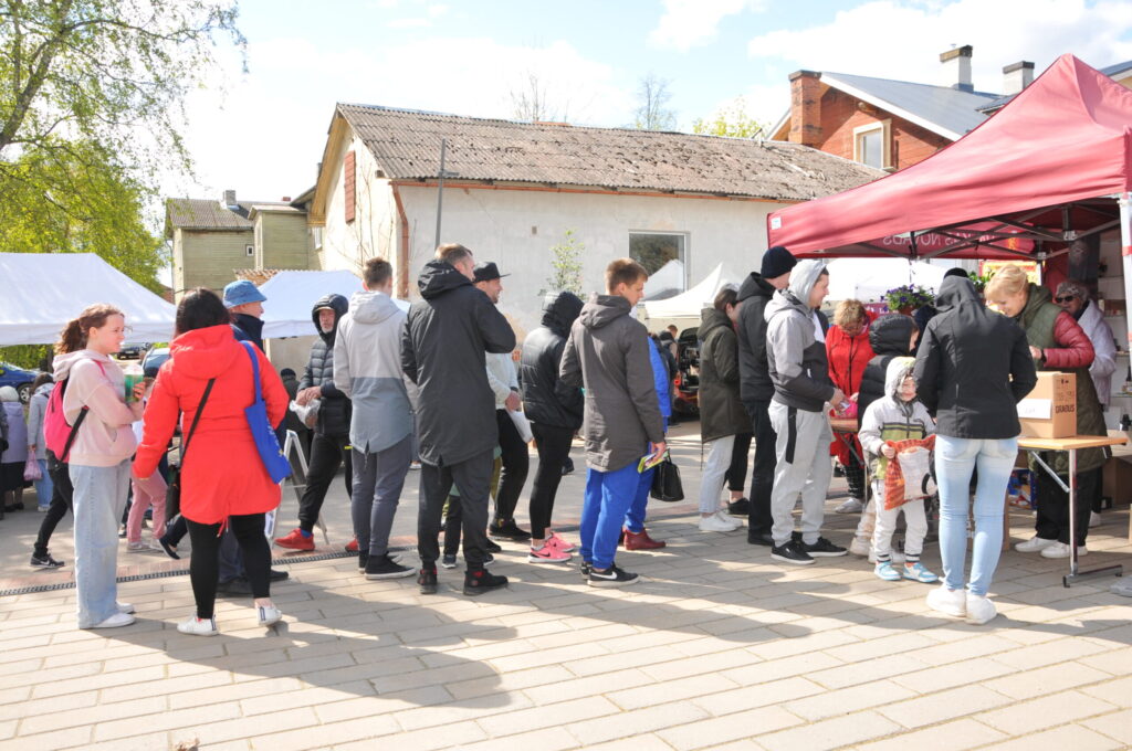 Neviens robežtirgus nav noticis bez Labdarības loterijas. Tai ir liela piekrišana.

Autors: FOTO: INGA KARPOVA