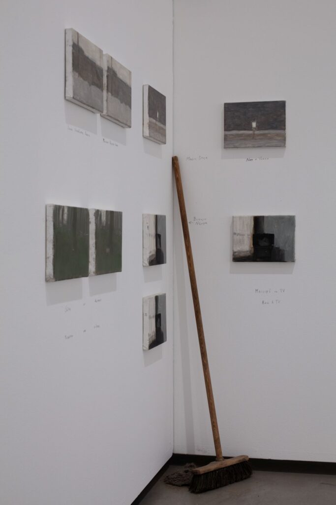 Romāns Korovins. Nomirsim kopā. Ekspozīcija Purvīša balvas 2025 kandidātu darbu izstādē Latvijas Nacionālajā mākslas muzejā. 2025.
Autors: Foto: Kristīne Madjare