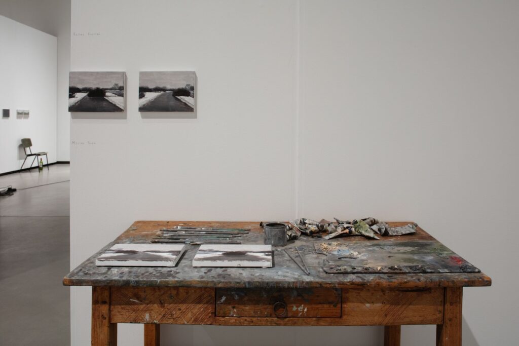 Romāns Korovins. Nomirsim kopā. Ekspozīcija Purvīša balvas 2025 kandidātu darbu izstādē Latvijas Nacionālajā mākslas muzejā. 2025.
Autors: Foto: Kristīne Madjare