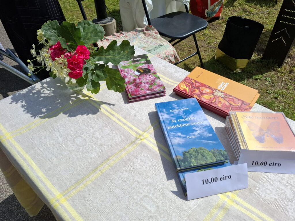 Pasākumā cilvēki ziedoja nākamajiem labajiem projektiem. Par iepriekš saziedoto naudu ir atkārtoti izdotas Marikas Svīķes dzejas grāmatas, kuras varēja iegādāties.