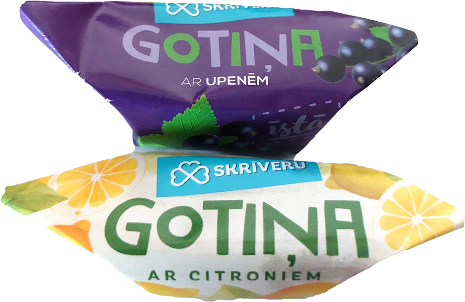 JAUNĀKĀS garšas – ar upenēm un ar citroniem.