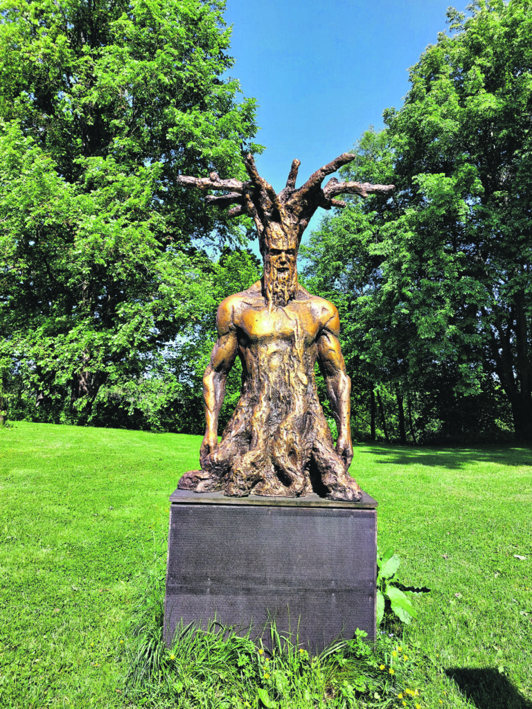 LANTES MUIŽAI ir sava teiksma par Kurbadu.